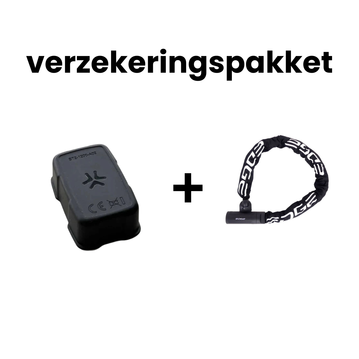 Verzekeringskit Fatbike – Loqater Peilzender + ART2 Kettingslot (100 cm)