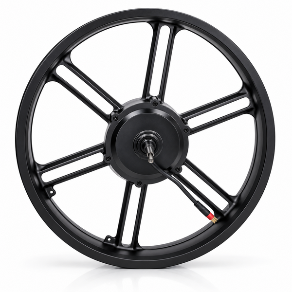 Fatbike Motor met Achtervelg – Rode Motorkabel Rechterzijde – V20 / V8 / C80
