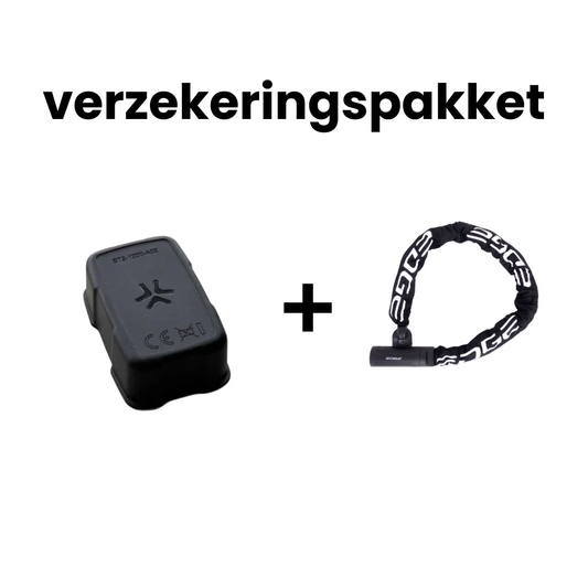 Verzekeringskit Fatbike – Loqater Peilzender + ART2 Kettingslot (100 cm)