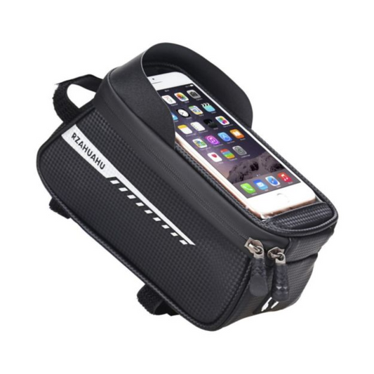Fatbike Telefoonhouder Frametas – Waterdicht, Touchscreen & Universeel – Geschikt voor Ouxi, Qmwheel, V20, V30, H9, V8
